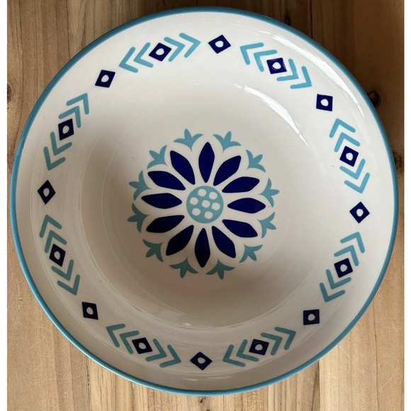 Baum Prisma Stoneware Dinner Bowl Set, 4 Piece Set, Stackable, Beautiful, NIB - Picture 2 of 12